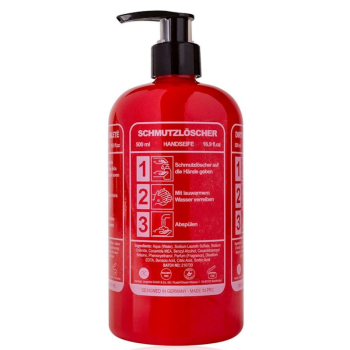 Handseife in Feuerlöscher